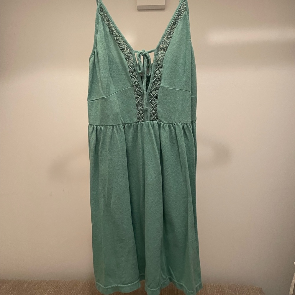 Green Roxy dress size xs